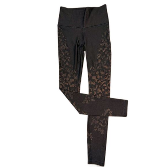 Lululemon Mapped Out High-Rise 28” Black Brick Camo SenseKnit Tight Sz 6 - Picture 3 of 9